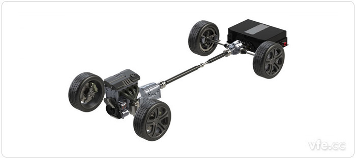 電動(dòng)汽車驅(qū)動(dòng)系統(tǒng)圖例