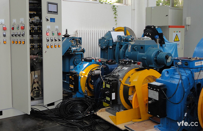 曳引機試驗現場圖例