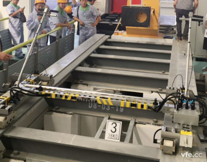 北京中低速磁浮S1線的H型軌檢儀 北京中低速磁浮S1線的H型軌檢儀