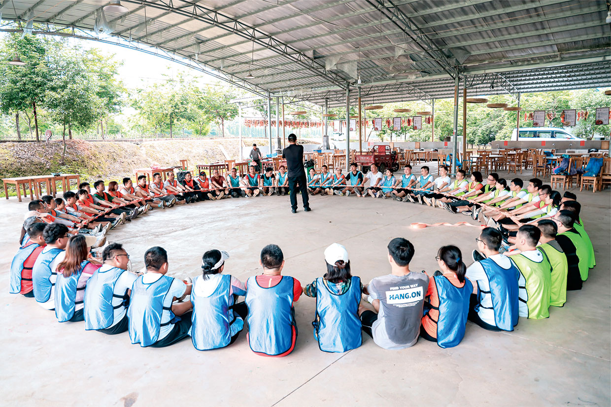 凝聚青春力量，奮斗最美時光——力量，力量，團隊力量