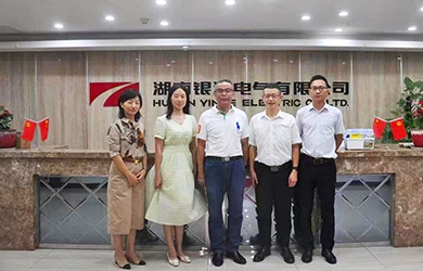 湖南省儀器儀表行業協會秘書長徐振軒一行蒞臨銀河電氣調研